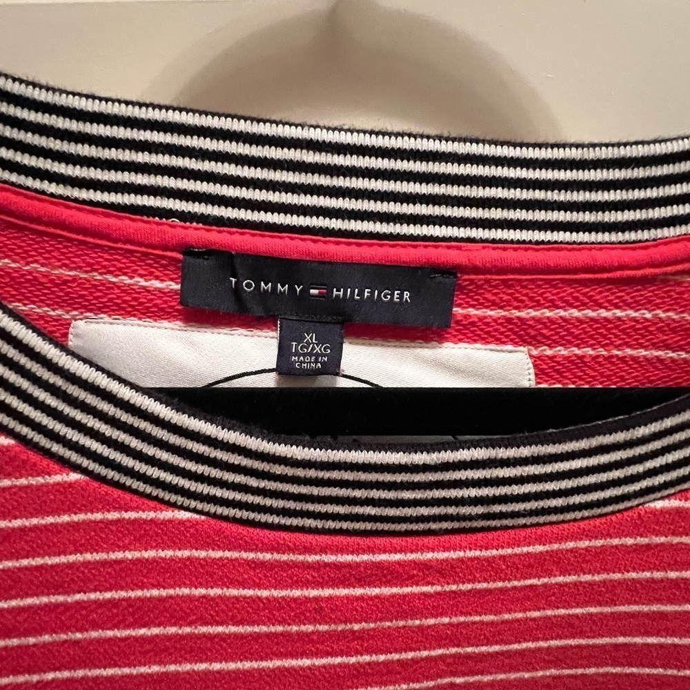 Tommy Hilfiger Striped T-Shirt Dress | XL | Casual Short Sleeve - Picture 5 of 16